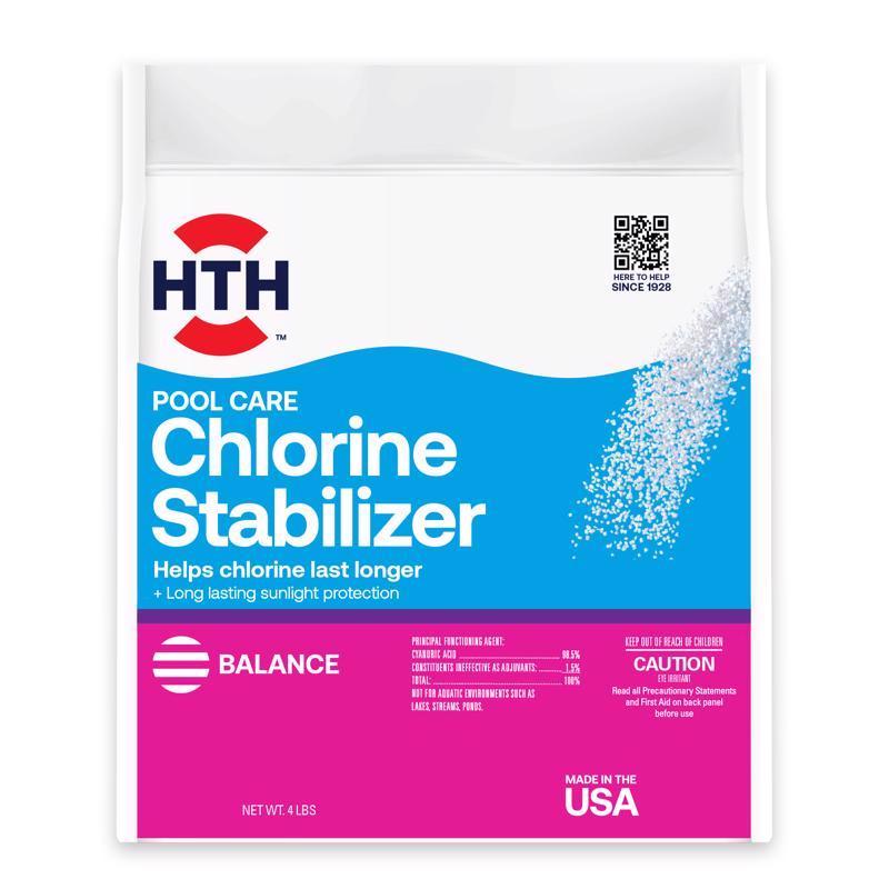 HTH - HTH Granule Chlorine Stabilizer 4 lb - Case of 4