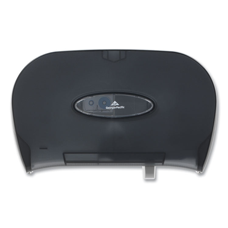 Georgia Pacific Professional - Two-Roll Bathroom Tissue Dispenser, 13.56 x 5.75 x 8.63, Smoke