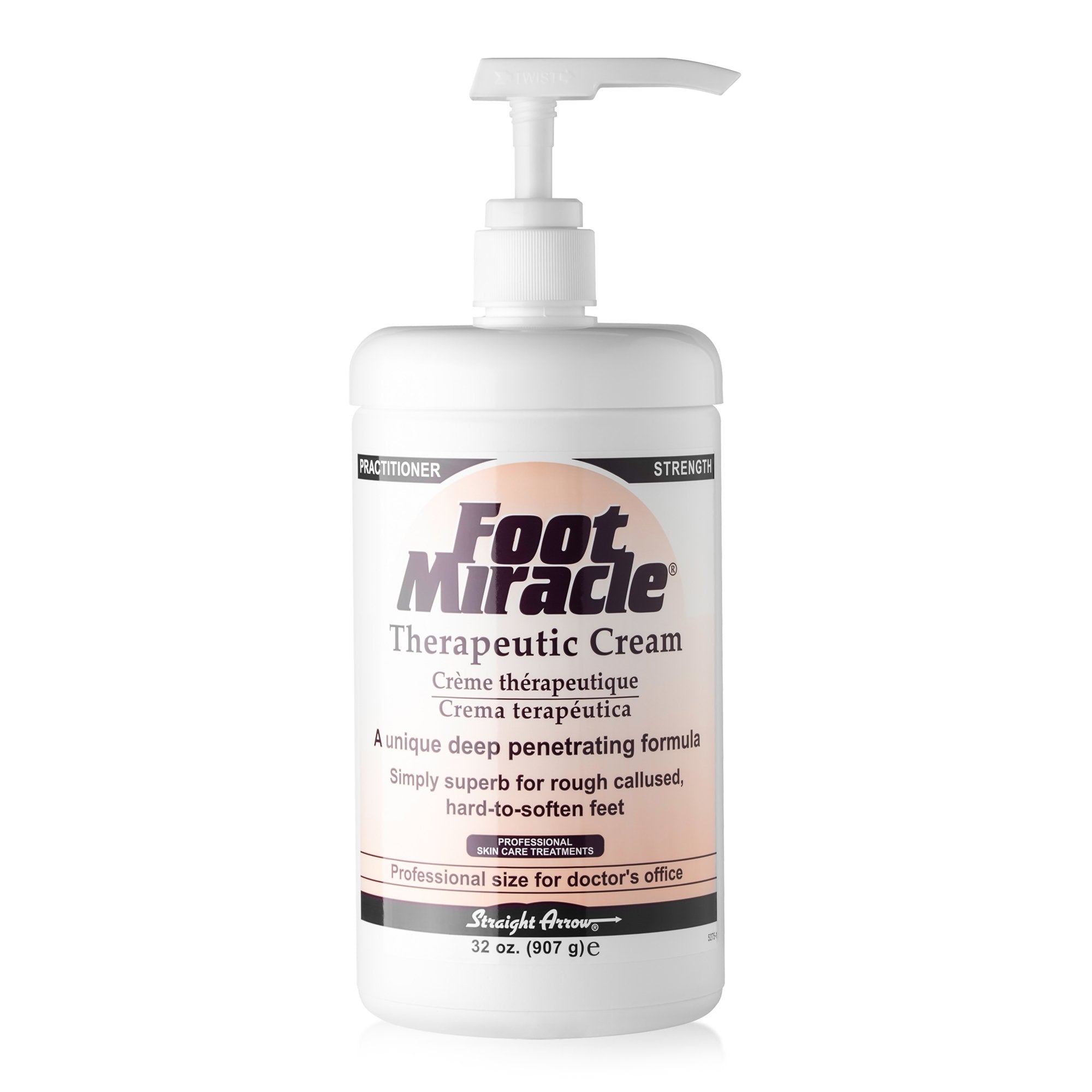 Straight Arrow Products - Hand and Body Moisturizer Foot Miracle® 32 oz. Pump Bottle Scented Cream [1/EA]
