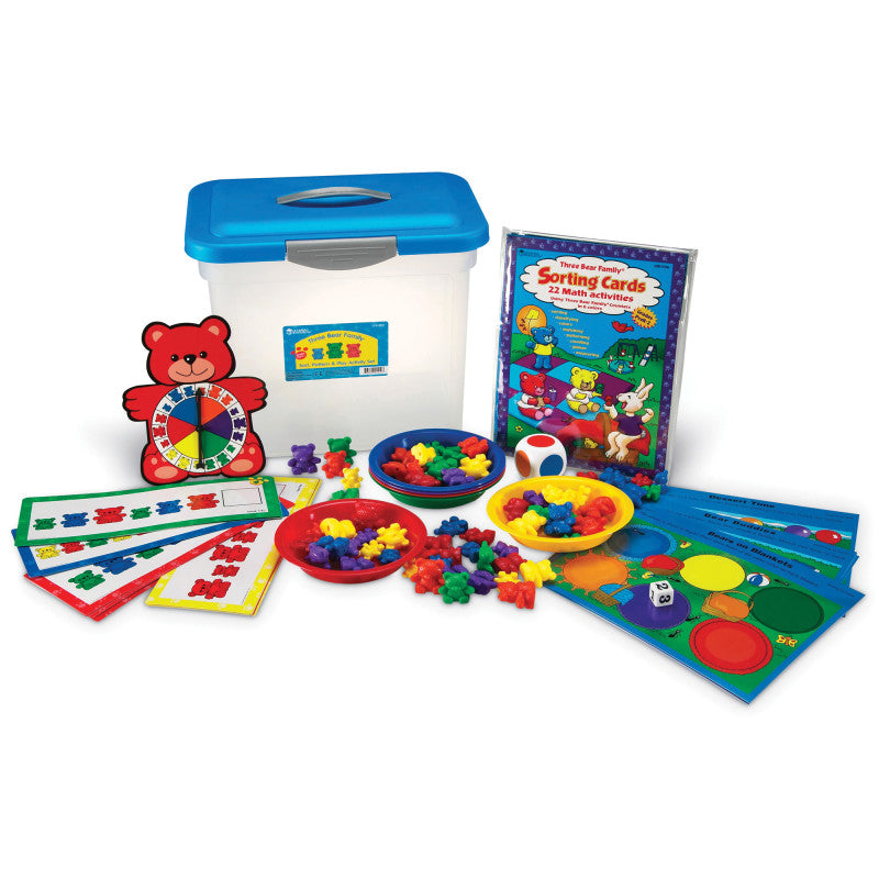 LEARNING RESOURCES - Three Bear Family® Sort, Pattern & Play Activity Set