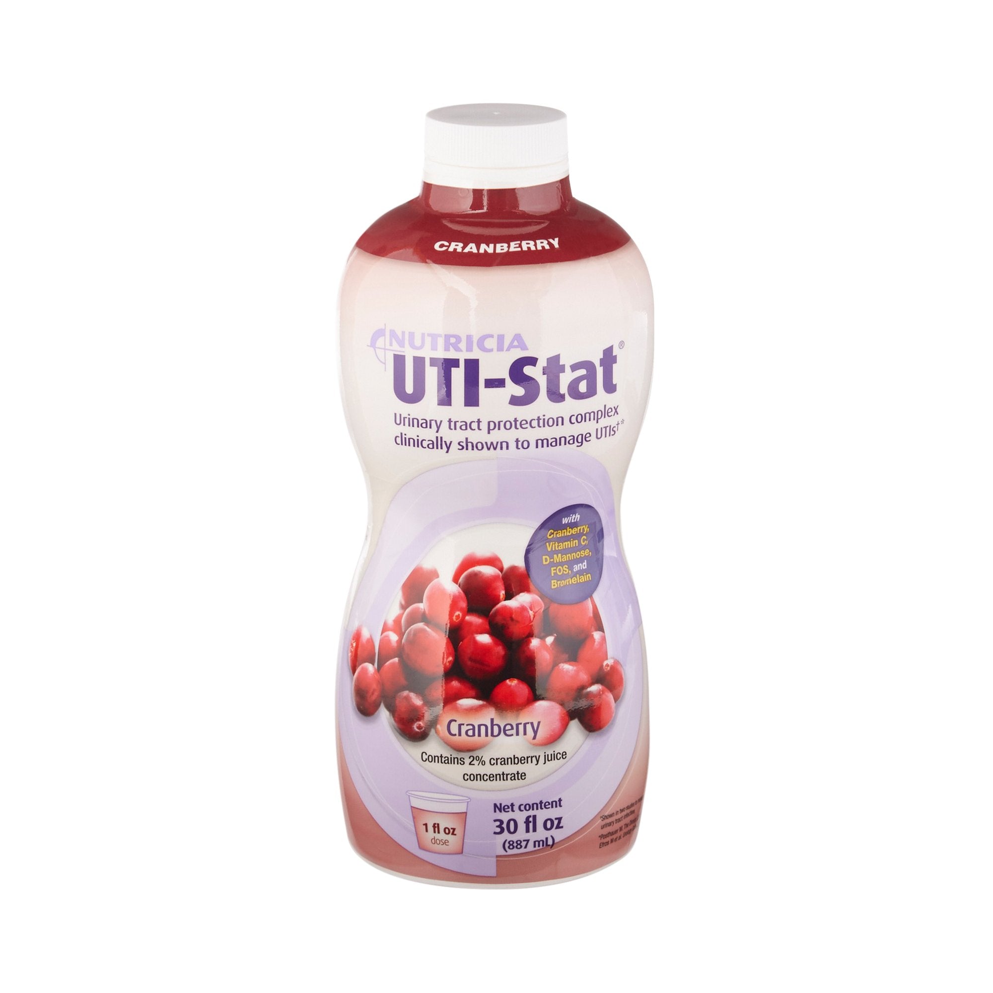 Nutricia North America - Oral Supplement UTI-Stat® Cranberry Flavor Liquid 30 oz. Bottle [1/EA]