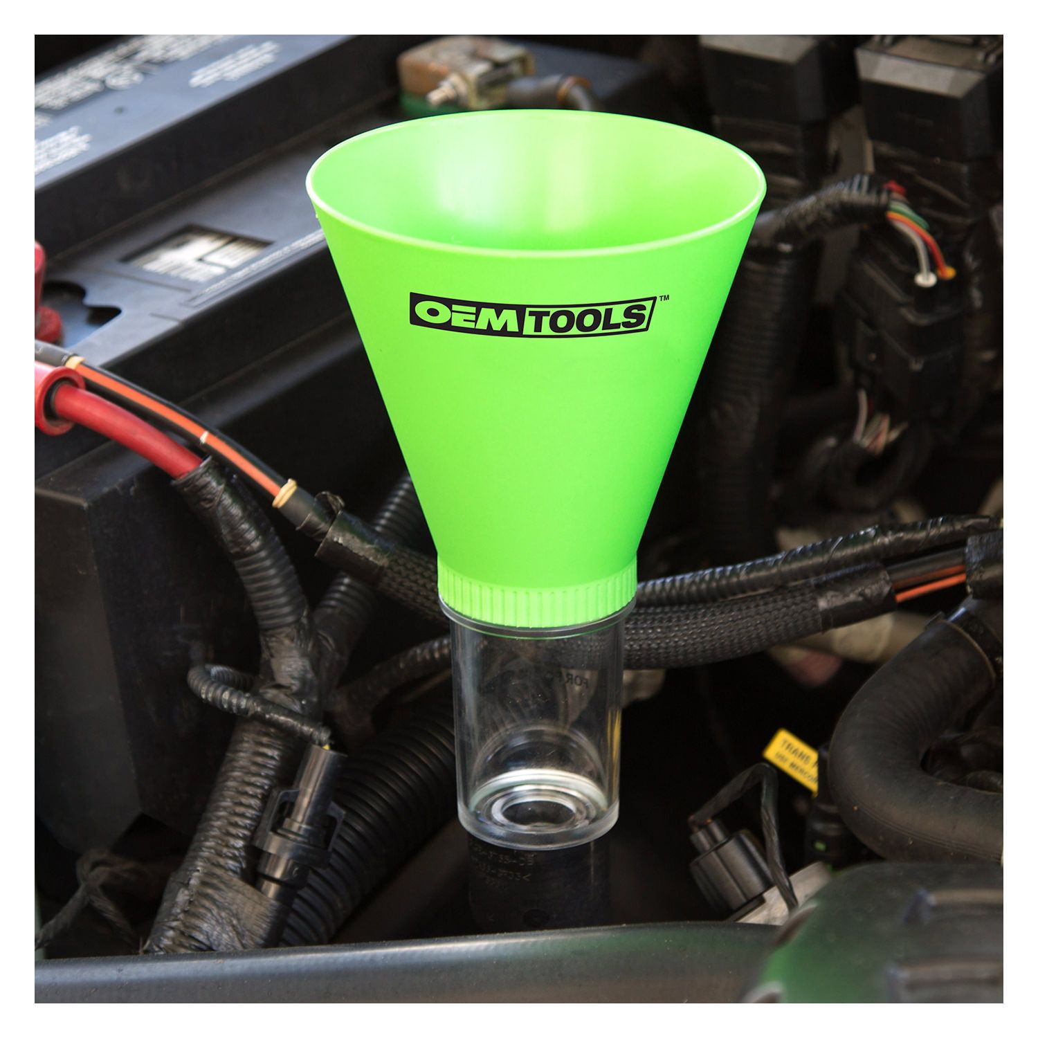OEMTOOLS 87024 Direct Fit Oil Funnel for Toyota Lexus VW and Mercedes
