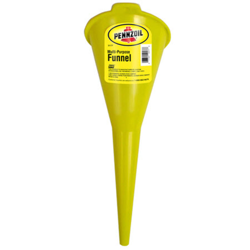 PENNZOIL - Pennzoil Yellow 15.3 in. H Polypropylene Funnel - Case of 6