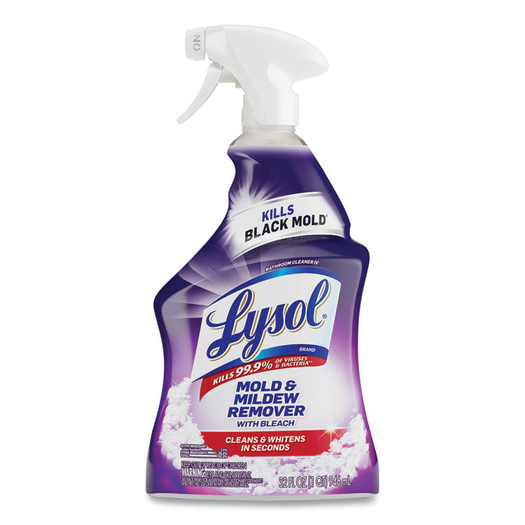 LYSOL Brand - Mold and Mildew Remover with Bleach, Ready to Use, 32 oz Spray Bottle