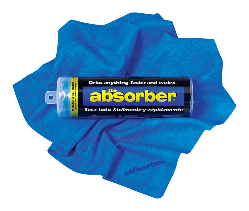 THE ABSORBER - The Absorber 27 in. L X 17 in. W Synthetic Chamois 1 pk