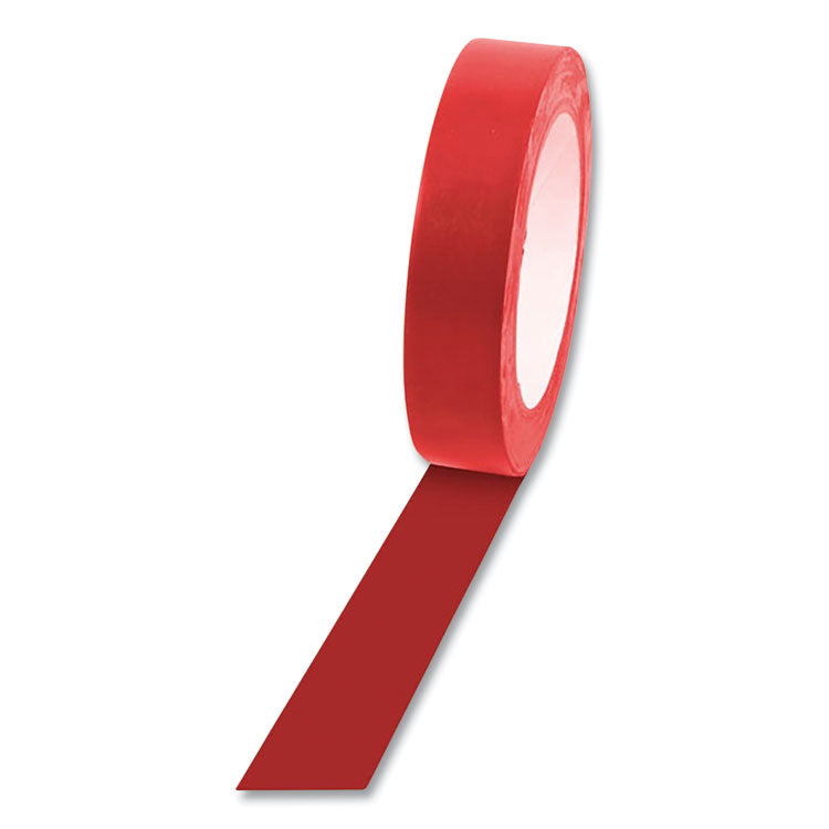 Champion Sports - Floor Tape, 1" x 36 yds, Red