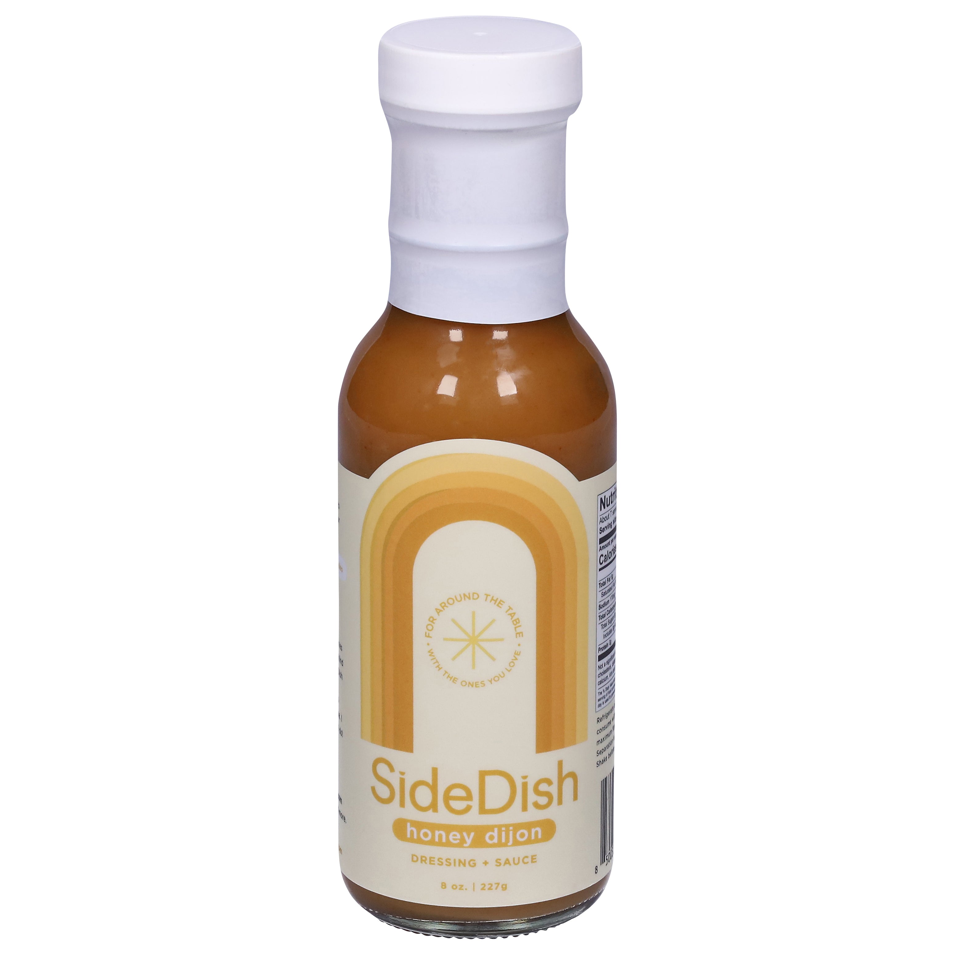 SideDish Honey Dijon Dressing + Sauce 8 oz - Case of 6