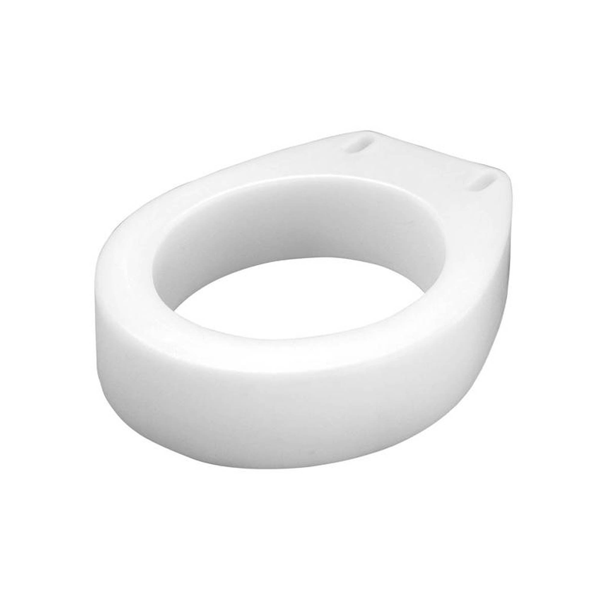 Apex-Carex Healthcare - Elongated Raised Toilet Seat Carex® 3-1/2 Inch Height White 300 lbs. Weight Capacity [1/EA] (421042_EA)