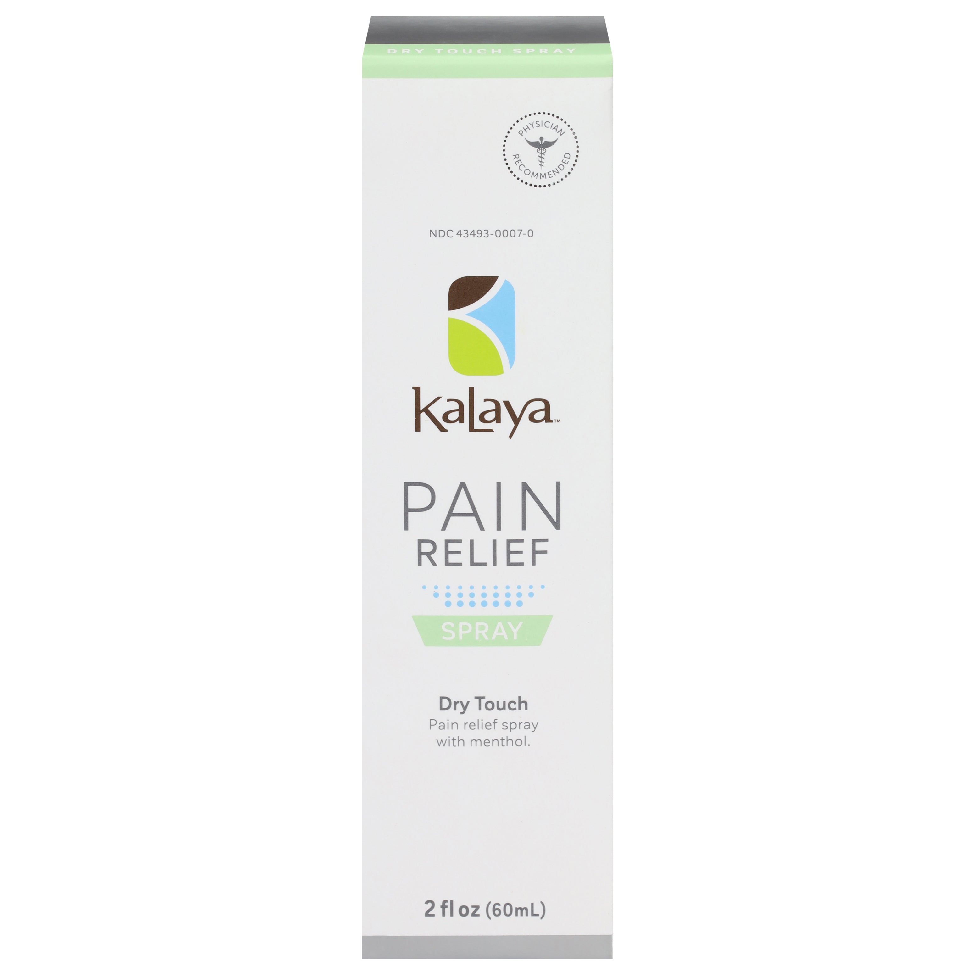 Kalaya Spray Pain Relief 2 fl oz - Case of 1