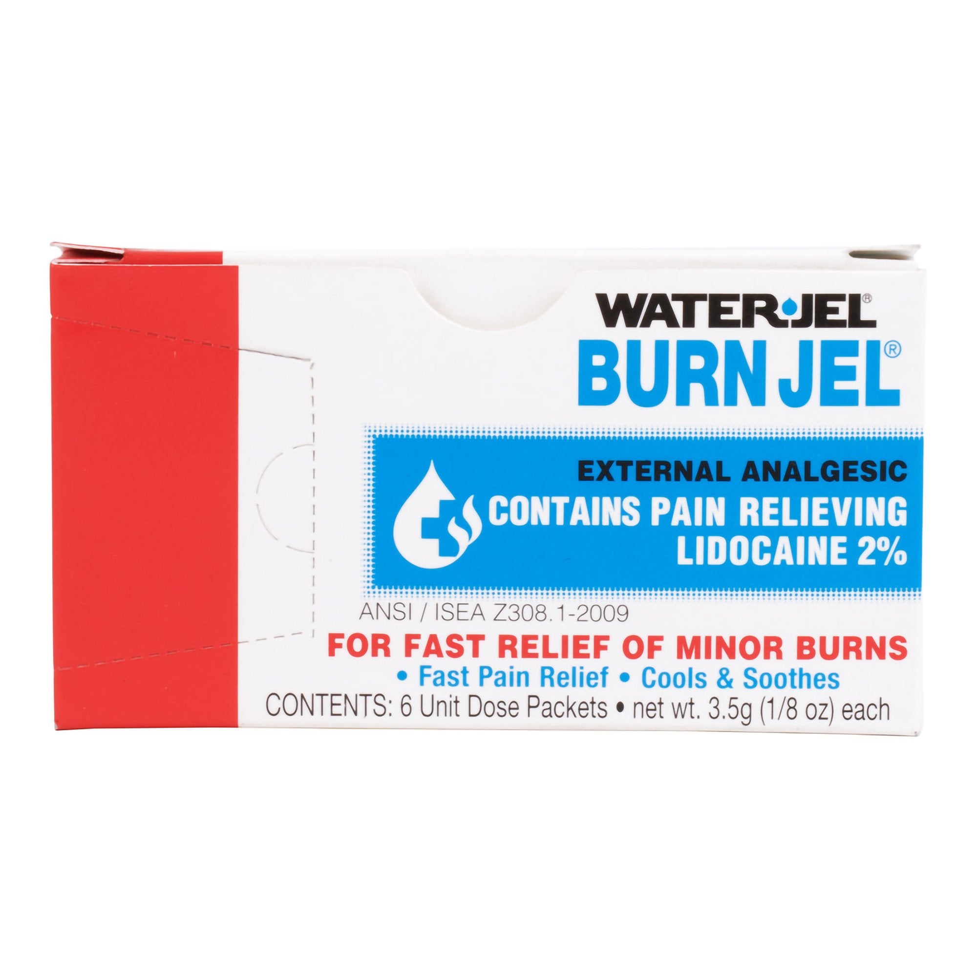 Safeguard US Operating LLC - Burn Relief Water Jel® Burn Jel® Topical Gel 3.5 Gram Individual Packet [6/BX]
