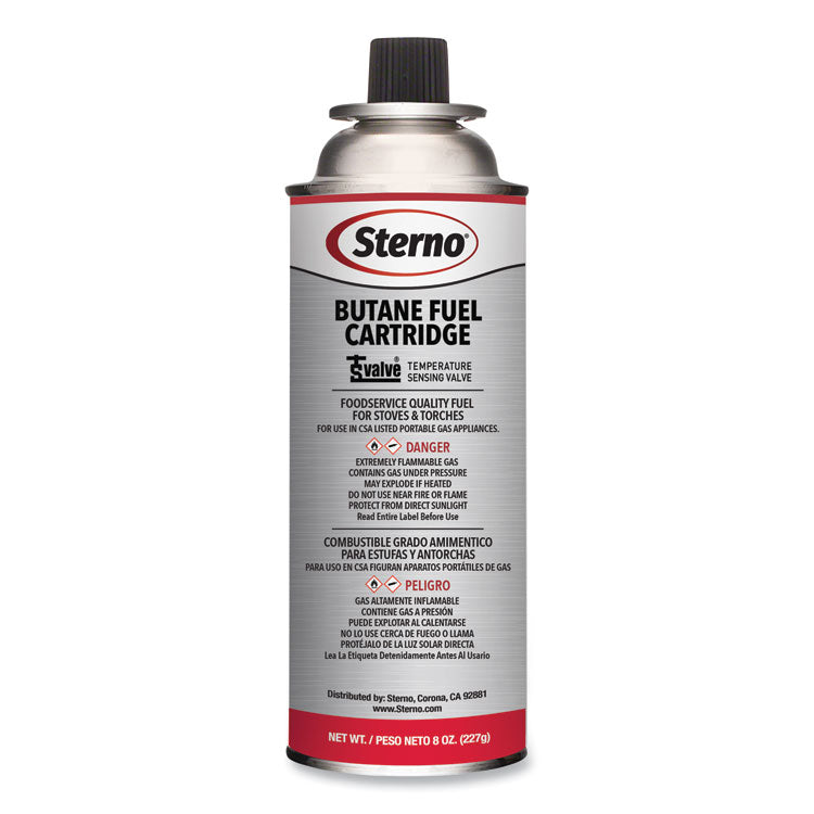 Sterno - Butane Fuel Cartridge, 8 oz