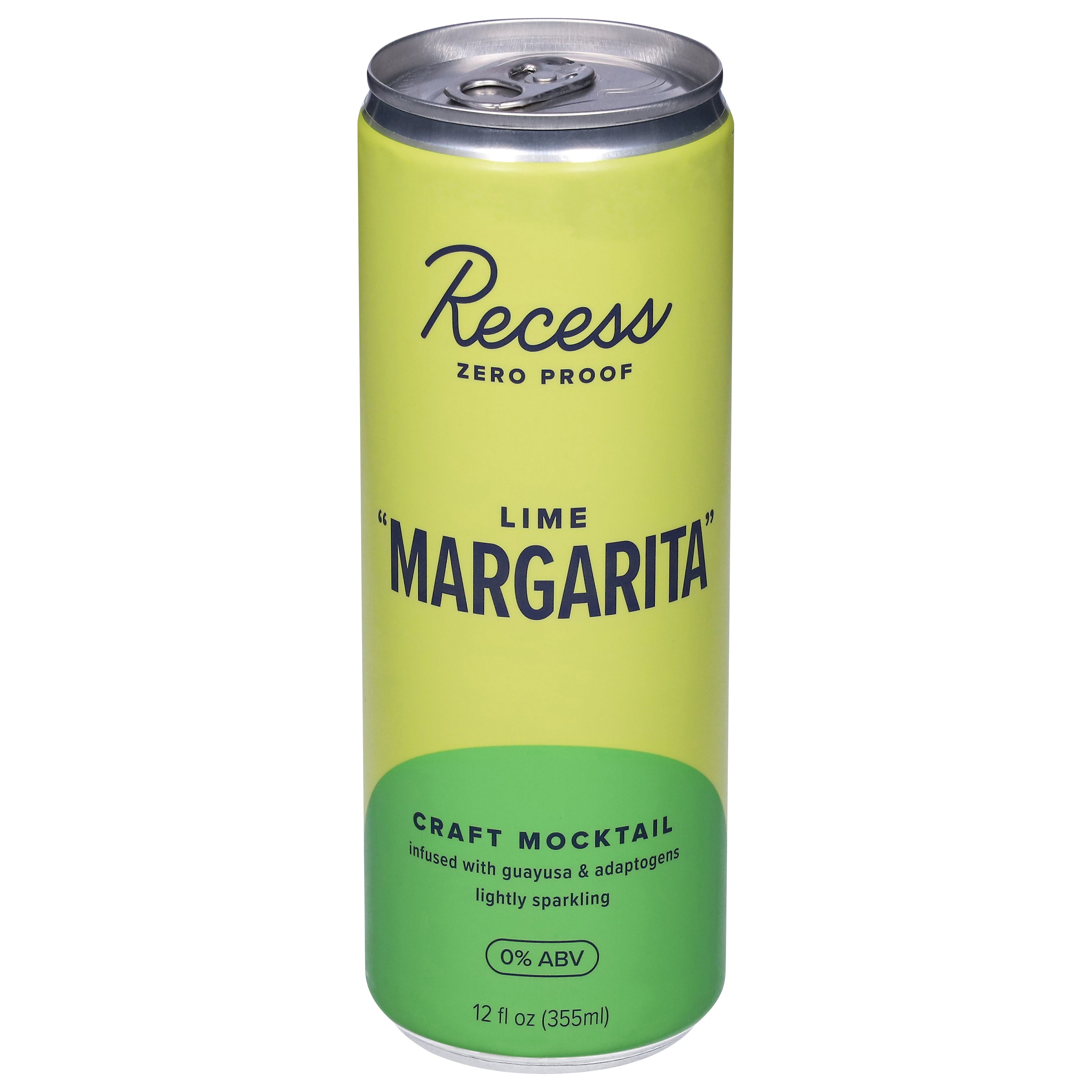 Recess Lime Margarita Craft Mocktail 12 fl oz - Case of 12