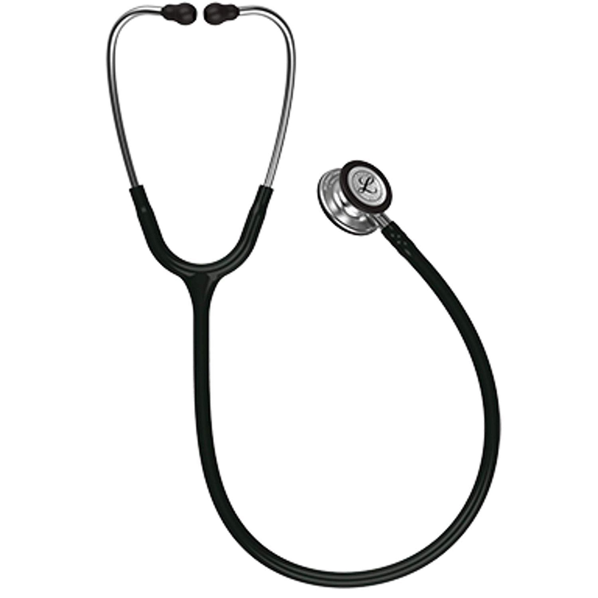 Solventum Corporation - Clinician Stethoscope 3M™ Littmann® Classic III™ Black 1-Tube 27 Inch Tube Convertible Chestpiece [1/EA] (957763_EA)
