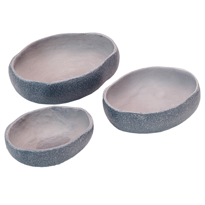YELLOW DOOR - Rustic Bowls, Set of 3