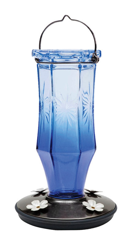 PERKY-PET - Perky-Pet Hummingbird 16 oz Glass/Metal Nectar Feeder 4 ports - Case of 2 [8129-2]