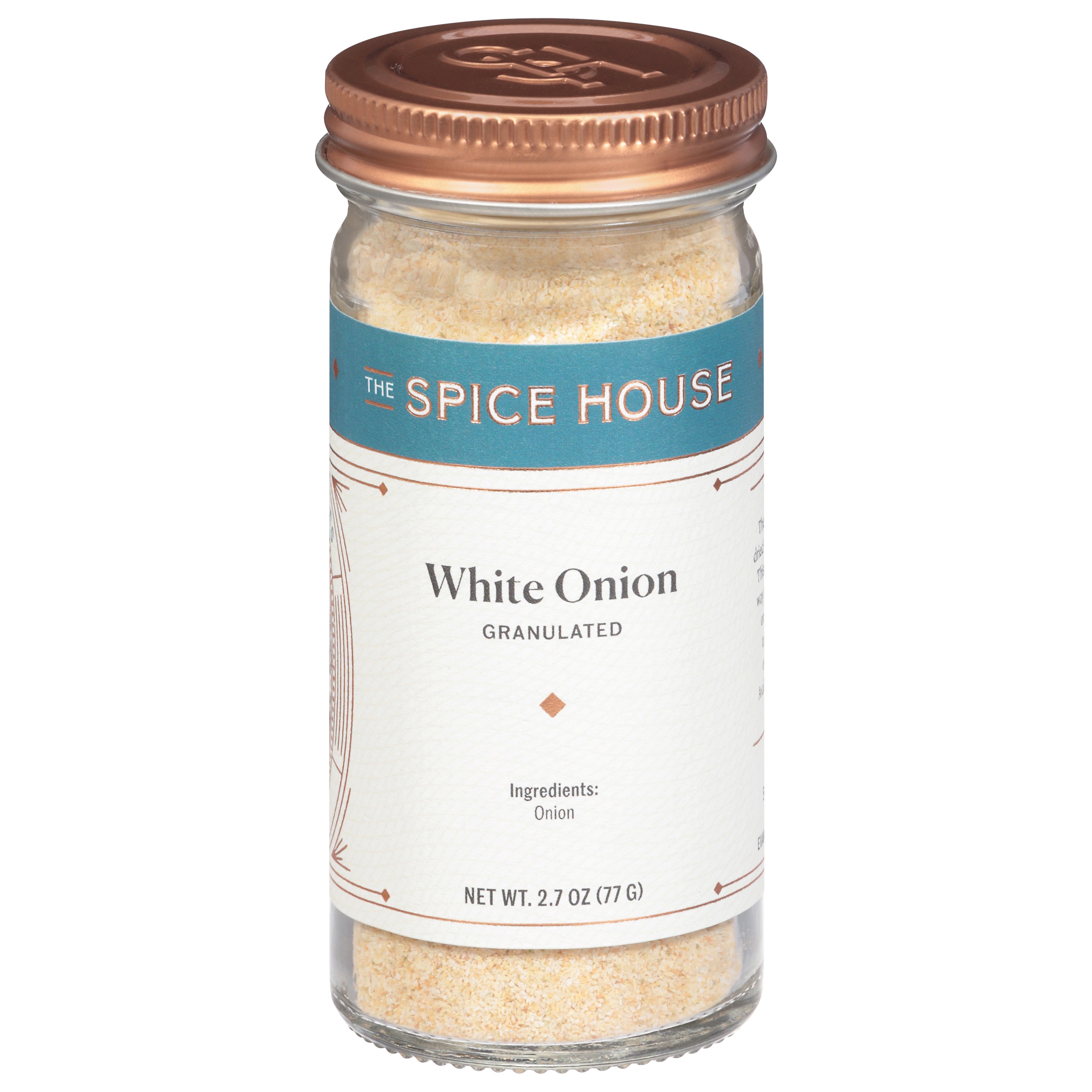 The Spice House Granulated White Onion 2.7 oz - Case of 6