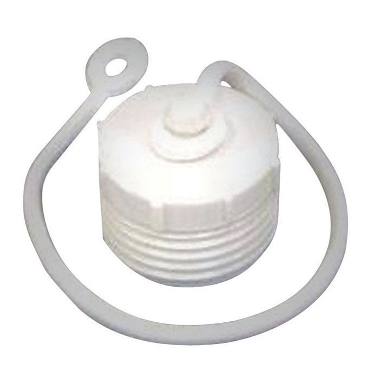 US HARDWARE - US Hardware Male Hose Plug With Lanyard 1 pk