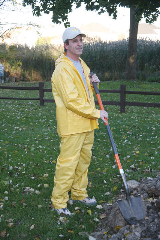BOULDER CREEK - Boulder Creek Yellow Vinyl Rain Suit Medium