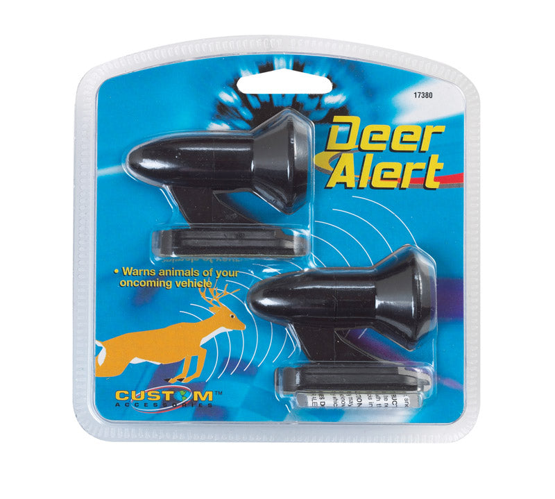 CUSTOM ACCESSORIES - Custom Accessories Black Deer Warning Device 1 pk