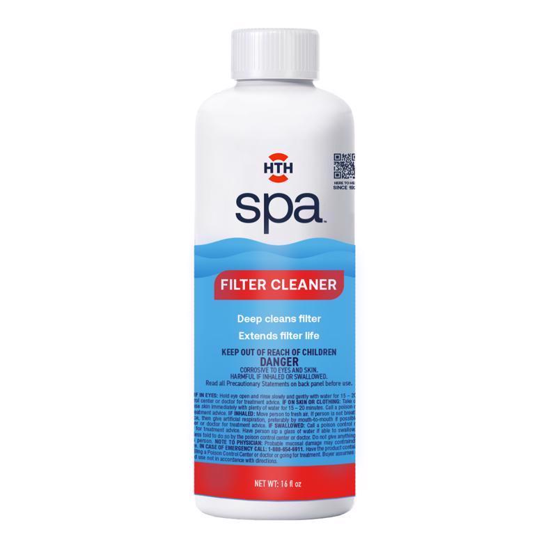 HTH - HTH Liquid Filter Cleaner 16 oz - Case of 6