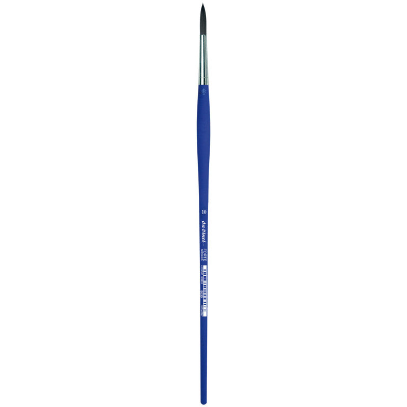 FORTE-Acrylics Student Brush, Synthetic, Acrylic & Oil, Round, Series 8630, Size 10