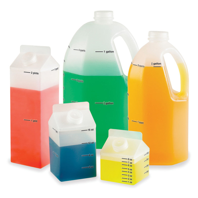 LEARNING RESOURCES - Gallon Measurement Set, 5 Pieces