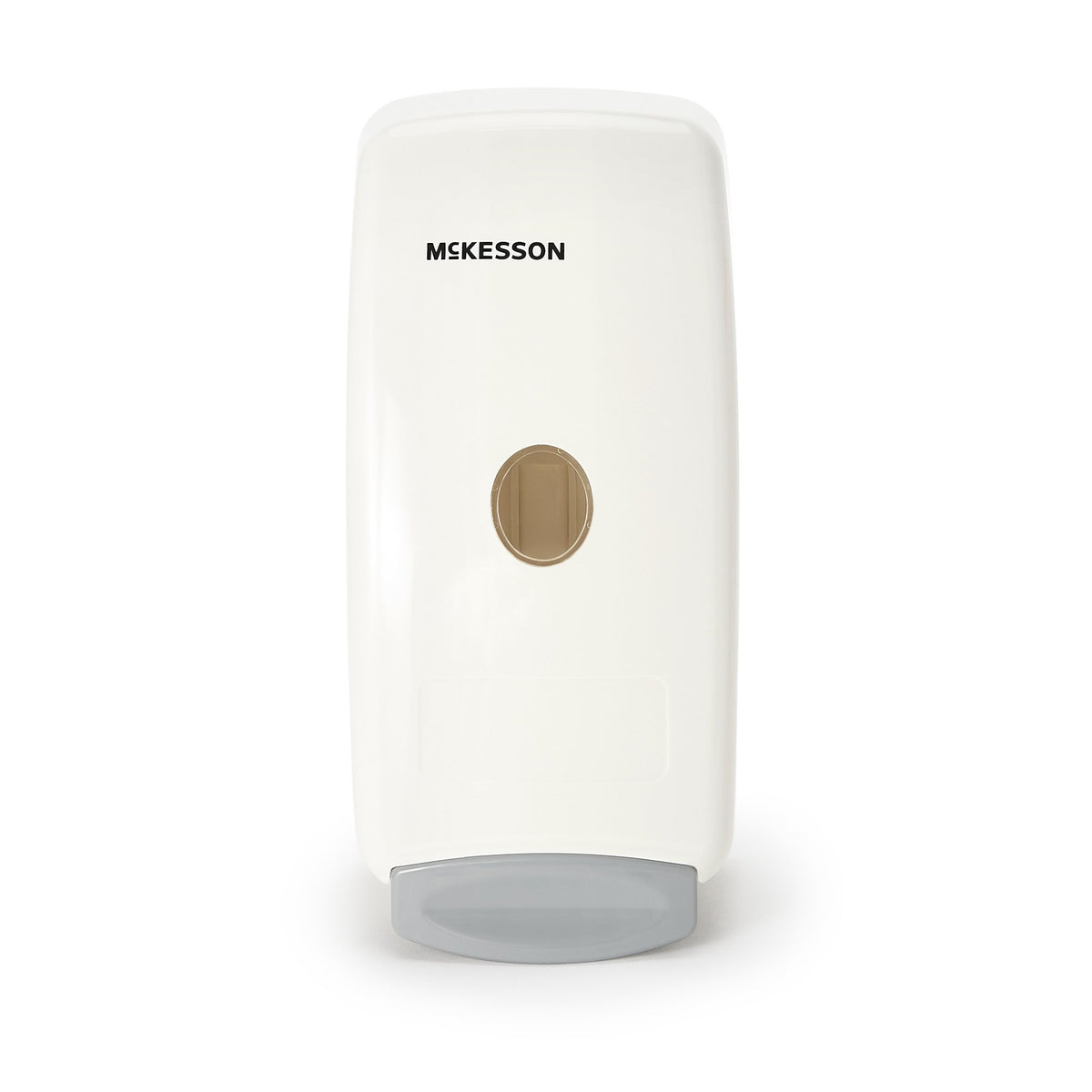 McKesson Brand - Hand Hygiene Dispenser McKesson White Plastic Manual Push 1000 mL Wall Mount [1/EA]