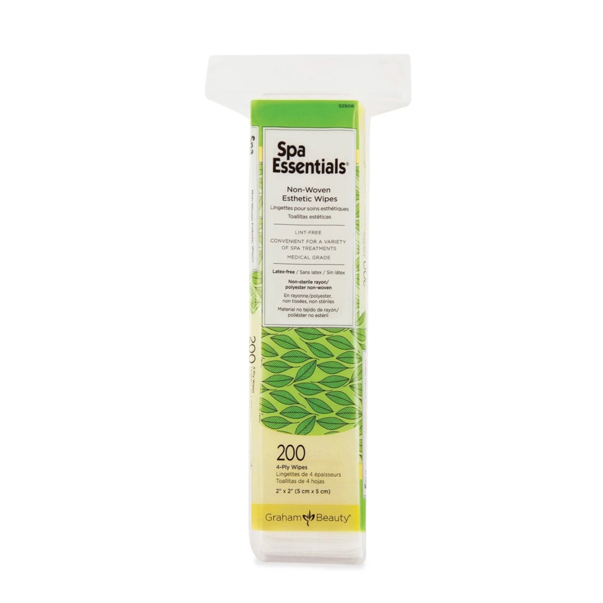 Graham Medical Products - Esthetic Wipe Spa Essentials® Bag Unscented 200 Count [200/PK]