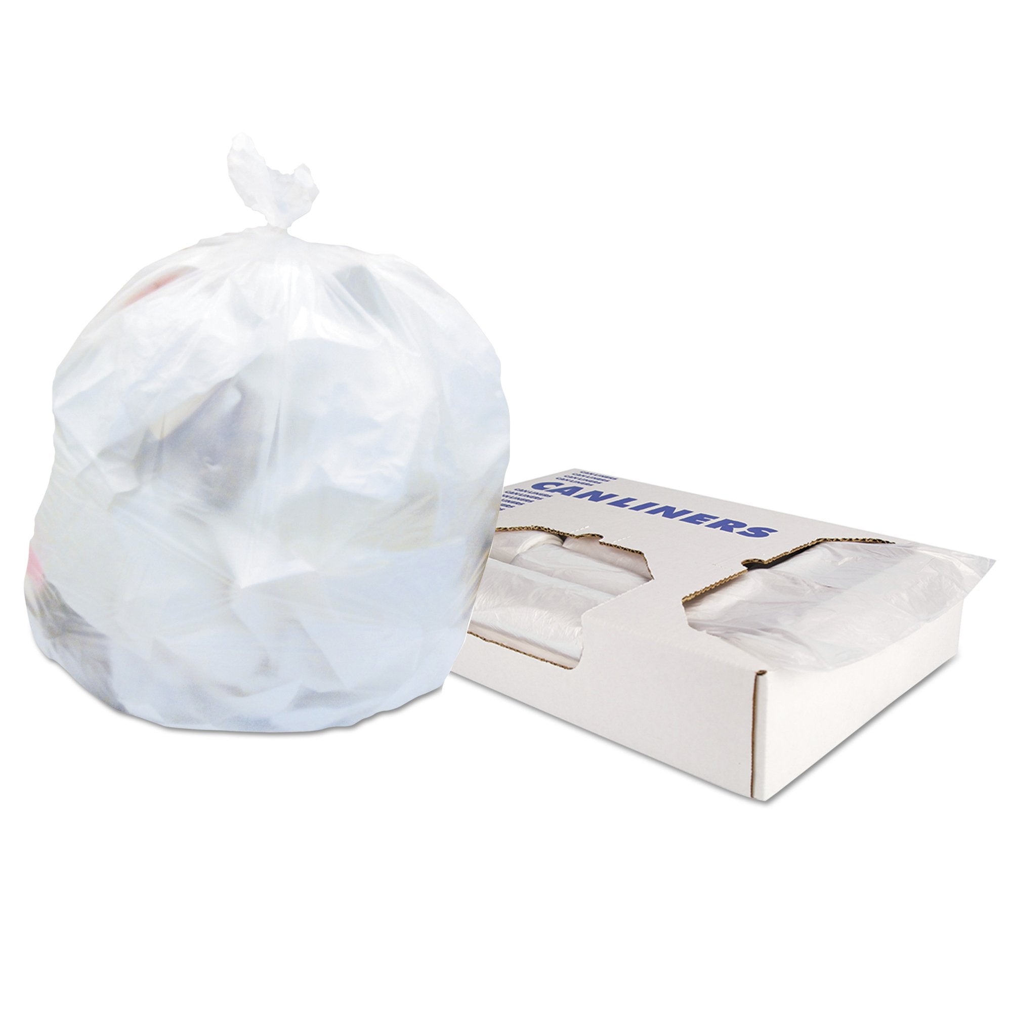Lagasse - Trash Bag Heritage™ 10 gal. Natural HDPE 6 Mic. 24 X 24 Inch Star Seal Bottom Coreless Roll [1000/CS]