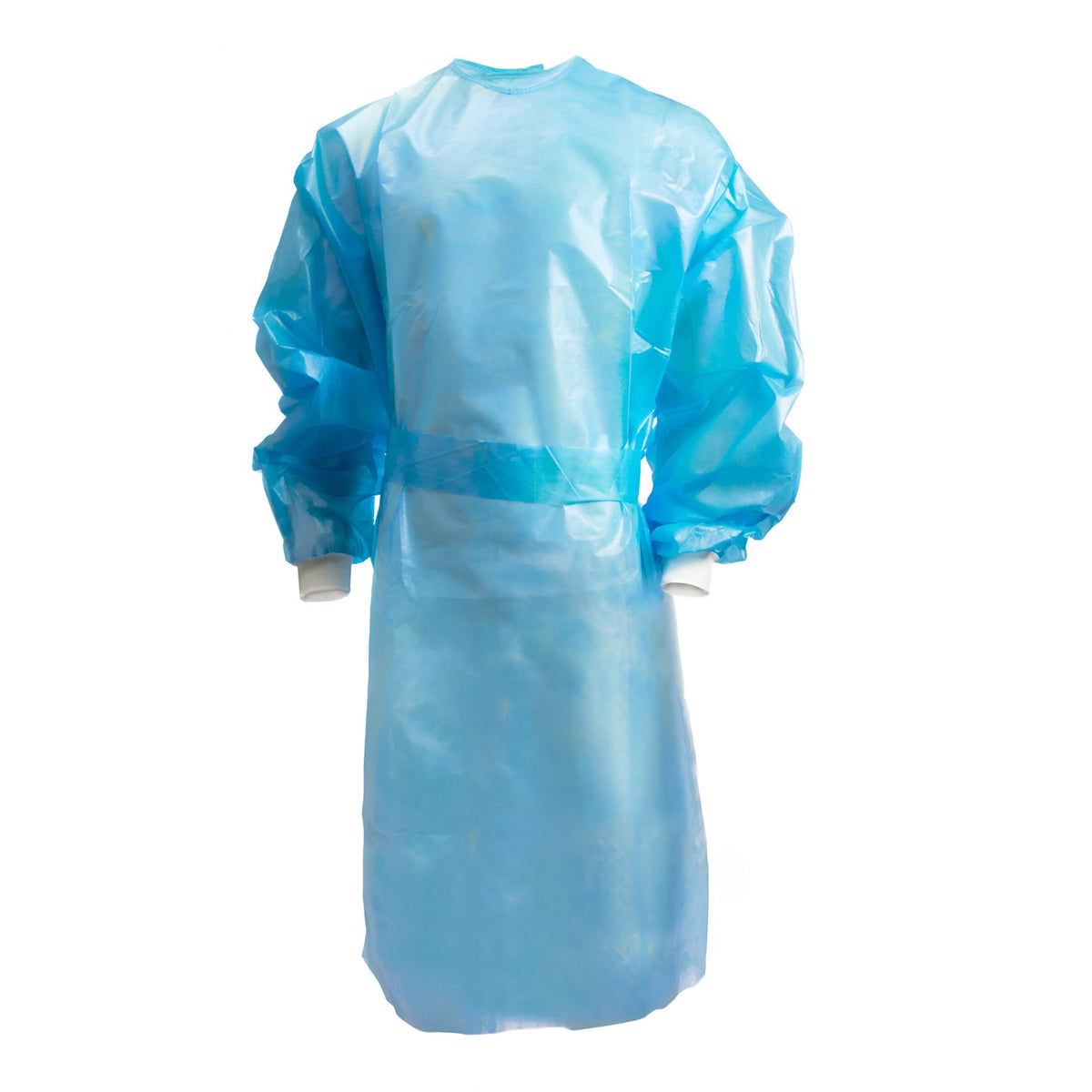 McKesson Brand - Chemotherapy Procedure Gown McKesson 2X-Large Blue NonSterile AAMI Level 2 / ASTM D6978 Disposable [10/BG]