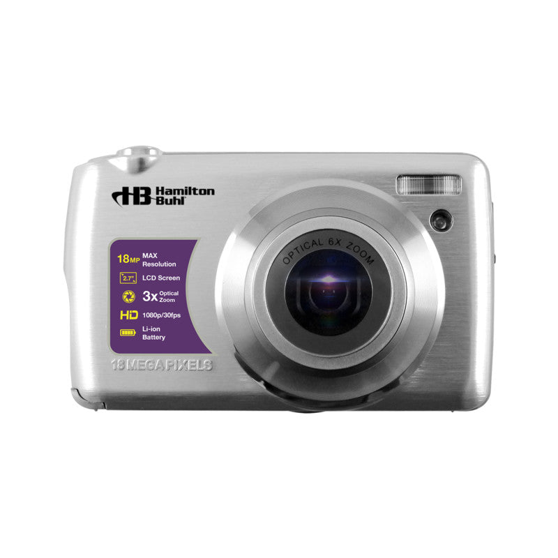 HAMILTONBUHL - VividPro 18 MP, 8x Zoom Lens Digital Camera