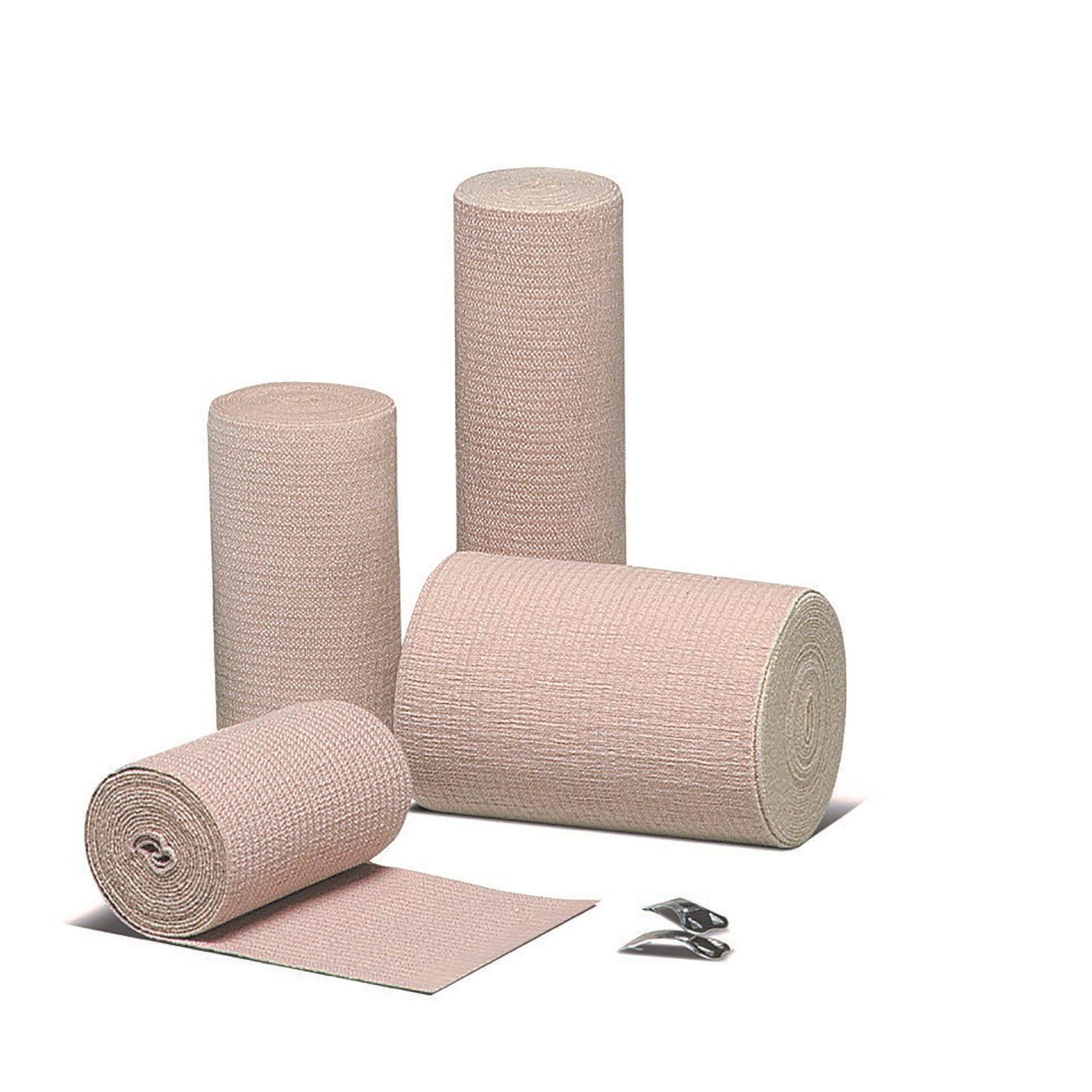 Hartmann - Elastic Bandage Econo-Wrap® LF 3 Inch X 4-1/2 Yard Clip Detached Closure Tan NonSterile Standard Compression [10/PK]