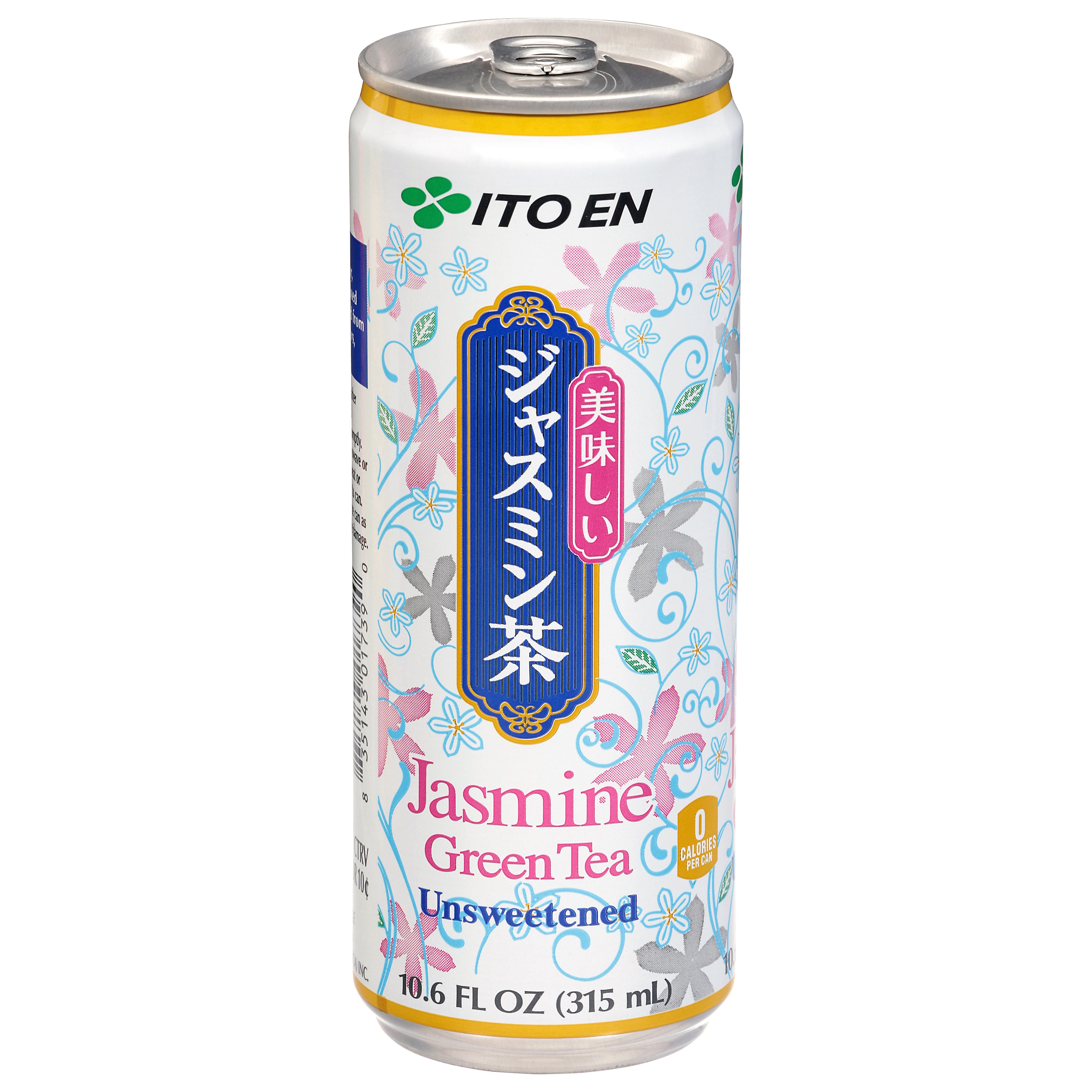 Ito En Unsweetened Jasmine Green Tea 10.6 fl oz - Case of 12