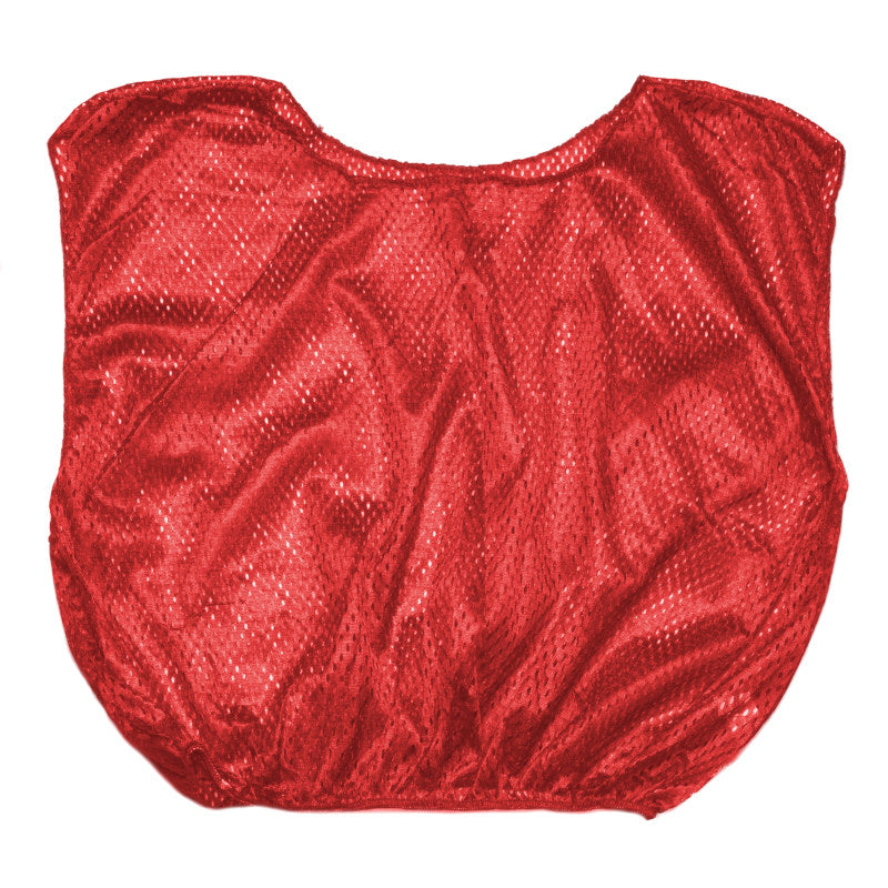 CHAMPION SPORTS - Practice Scrimmage Vest, Adult, Red, Pack of 12