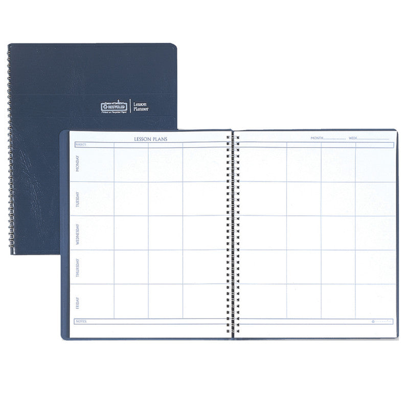 HOUSE OF DOOLITTLE - Lesson Planner Book, 41 Weeks, Blue, Pack of 2