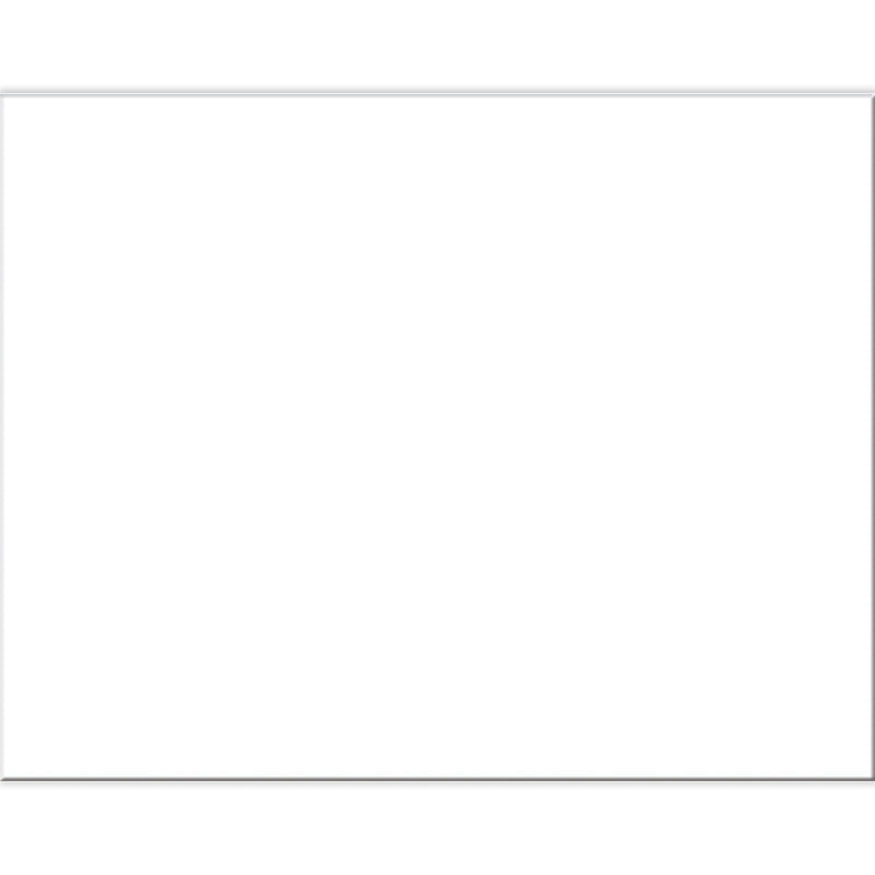 PACON - 4-Ply Railroad Board, White, 22" x 28", 100 Sheets