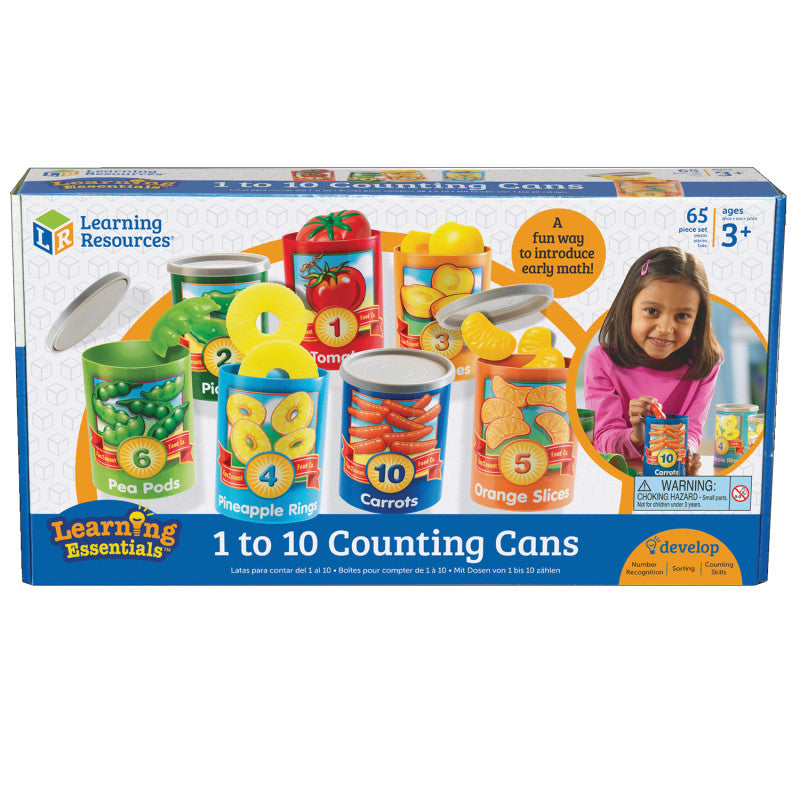 LEARNING RESOURCES - 1 to 10 Counting Cans