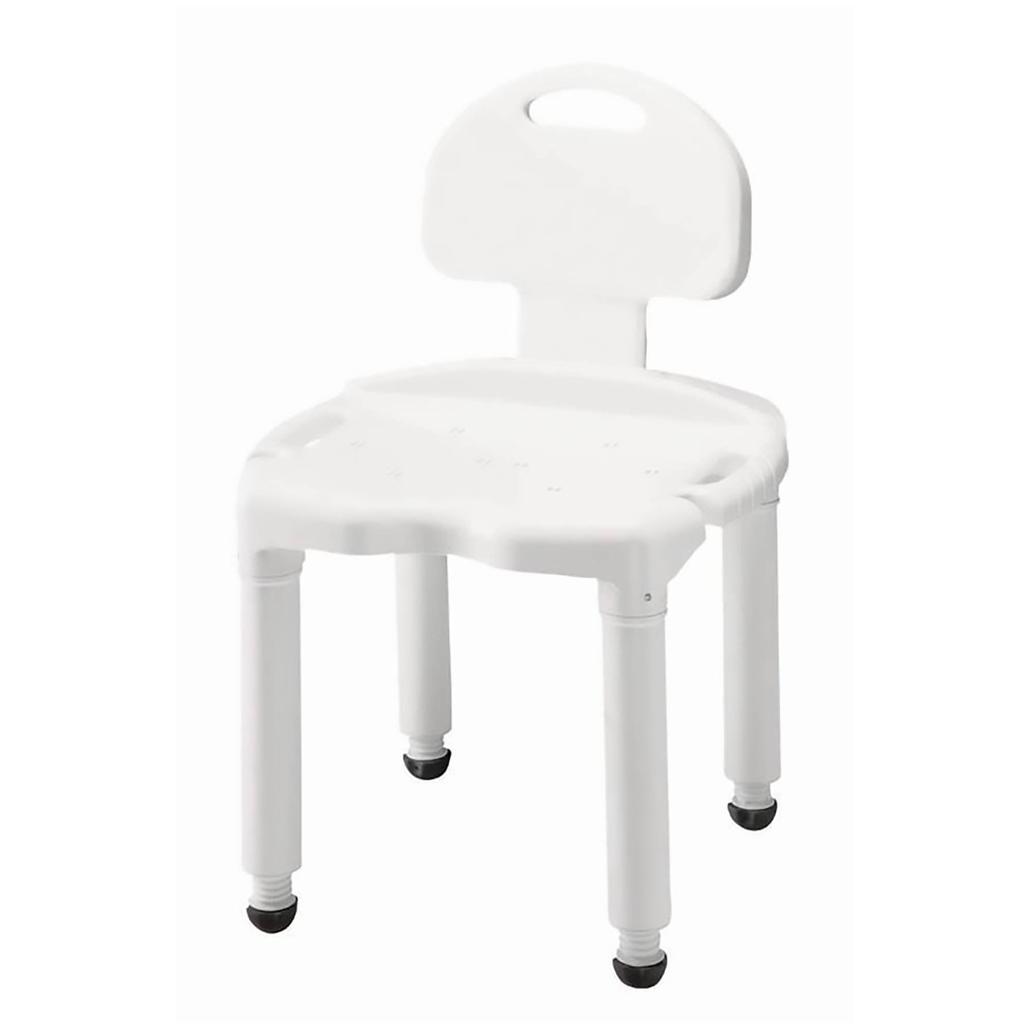 Apex-Carex Healthcare - Bath Bench Carex® Without Arms Plastic Frame With Backrest 21 Inch Seat Width 400 lbs. Weight Capacity [1/EA]