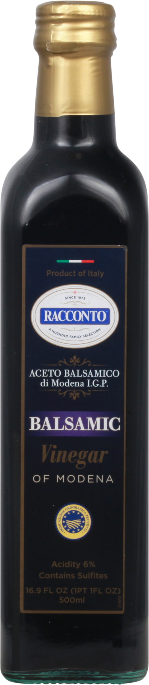 Racconto Balsamic Vinegar 16.9 fl oz - Case of 6