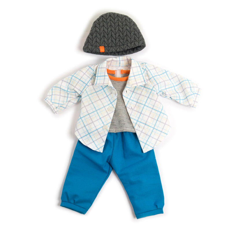MINILAND EDUCATIONAL - Doll Clothes, Fits 15" Dolls, Mild Weather Outfit
