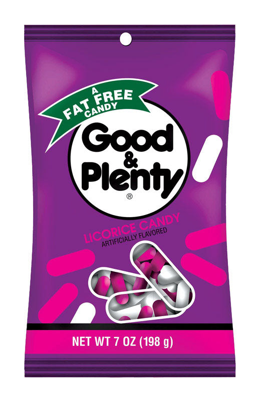 GOOD & PLENTY - Good & Plenty Licorice Candy 7 oz - Case of 12