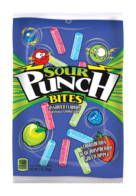 SOUR PUNCH - Sour Punch Bites Assorted Candy 5 oz - Case of 12