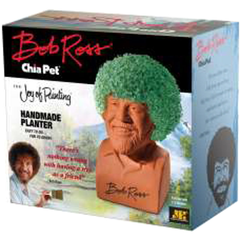 CHIA PET - Chia Pet Joy of Painting Bob Ross Decorative Planter Clay 1 pk