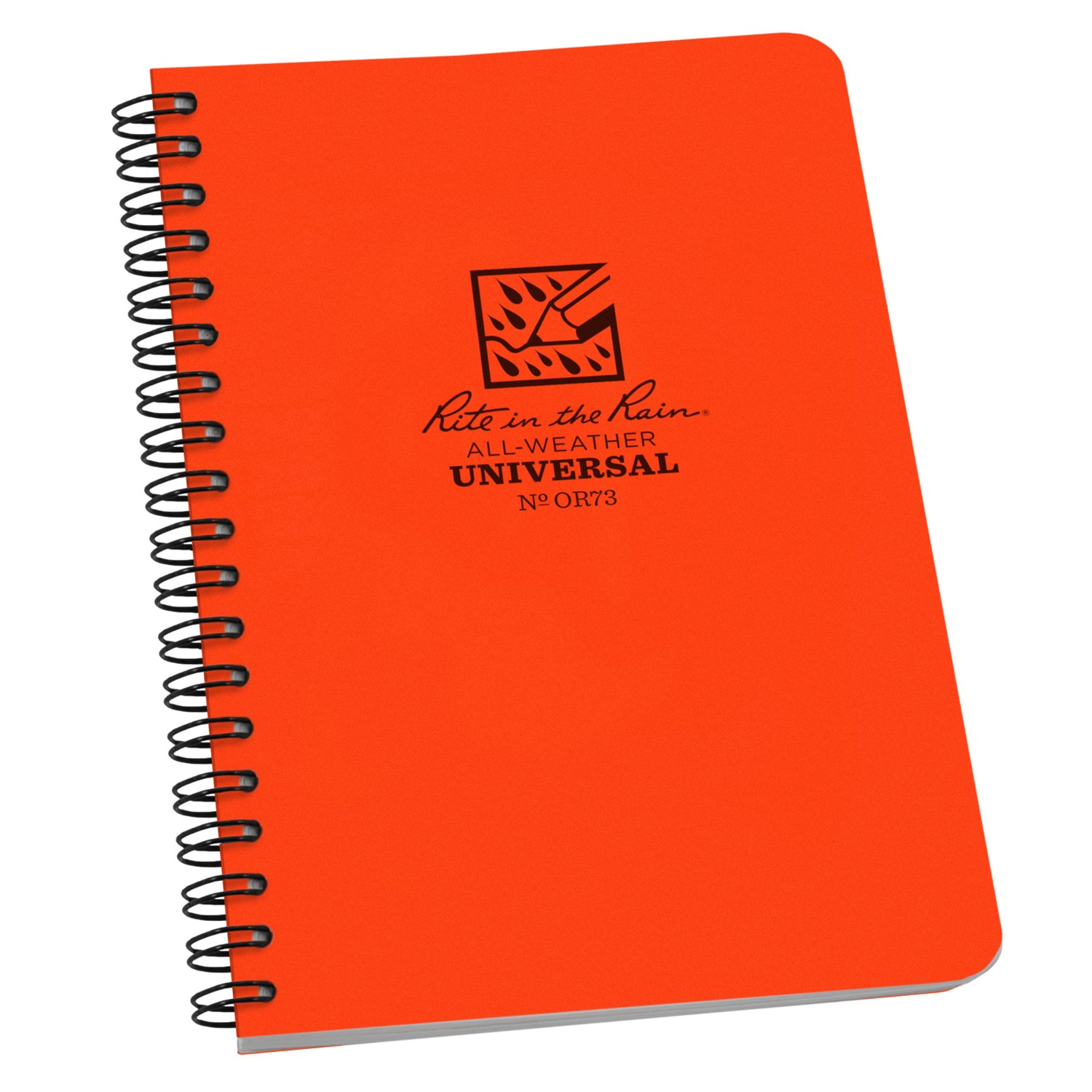 Rite in the Rain 4-5/8 in. W X 7 in. L Spiral Orange All-Weather Notebook - Case of 6
