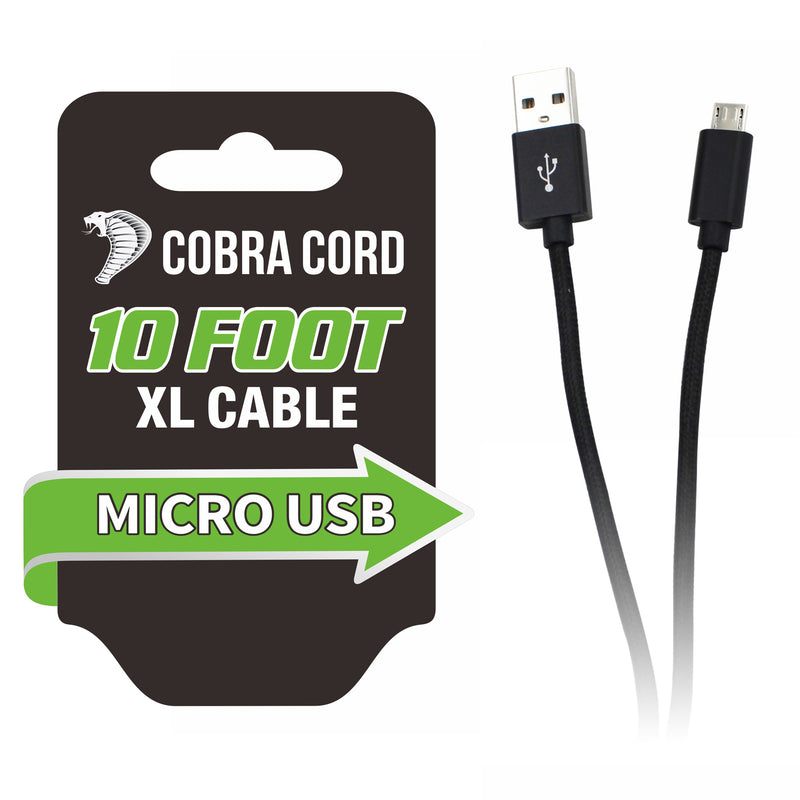 DIAMOND VISIONS - Diamond Visions Cobra Cord Cell Phone Cord Black - Case of 12