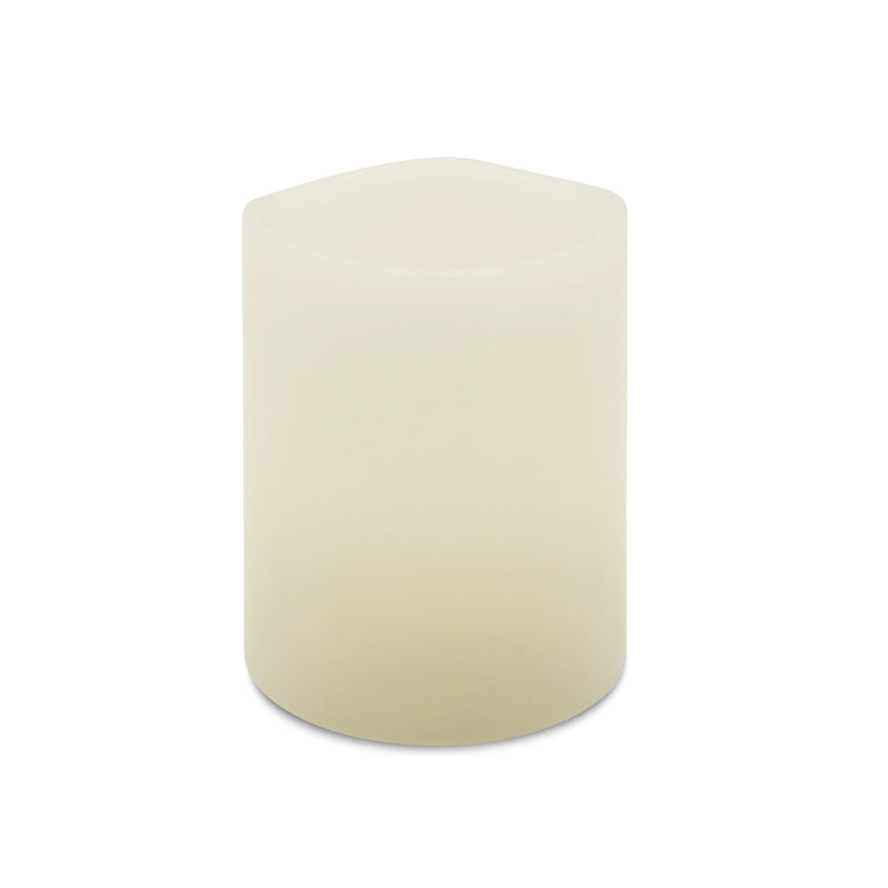 MATCHLESS - Matchless Darice Ivory Vanilla Honey Scent Pillar Flameless Flickering Candle - Case of 6