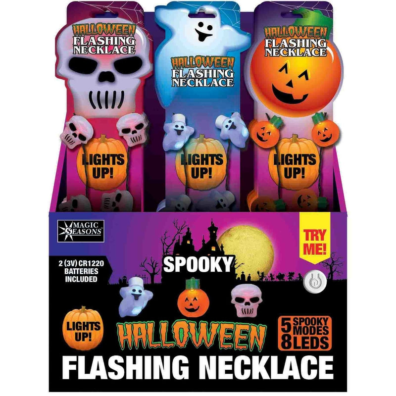 MAGIC SEASONS - Magic Seasons Flashing Necklace 1 pk - Case of 24