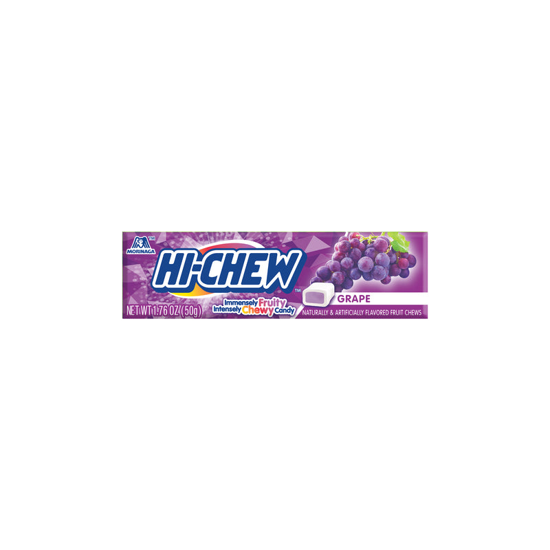 MORINAGA - Morinaga Hi-Chew Grape Candy 1.76 oz - Case of 15
