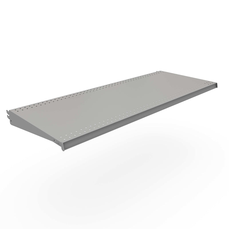 LOZIER - 48 in. W X 19 in. D Silver Steel DL Style Shelf 2 pk