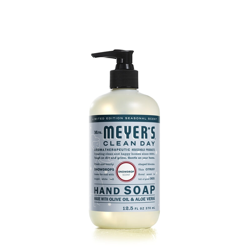 MRS. MEYER'S - Mrs. Meyer's Clean Day Organic Snowdrop Scent Liquid Hand Soap 12.5 oz - Case of 6